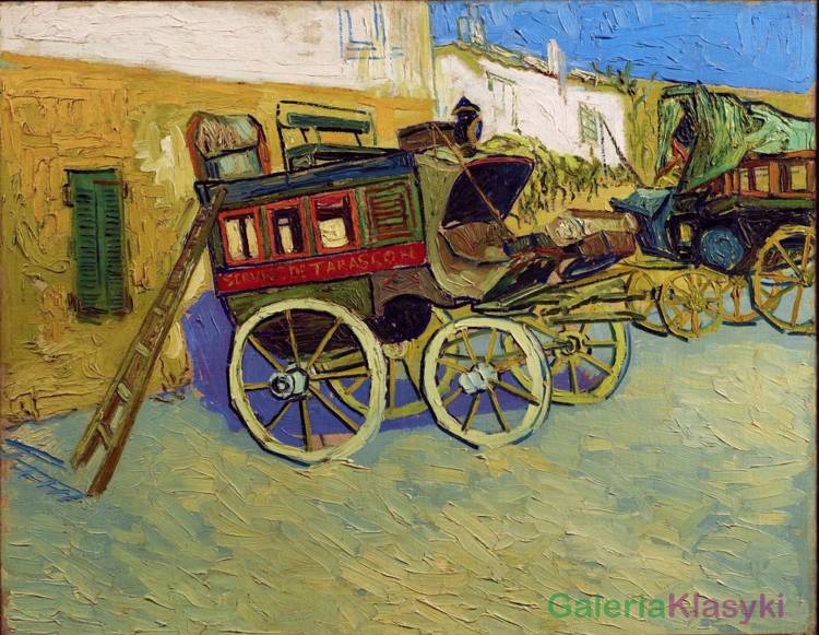 Dyliżans do Tarascon - Vincent van Gogh