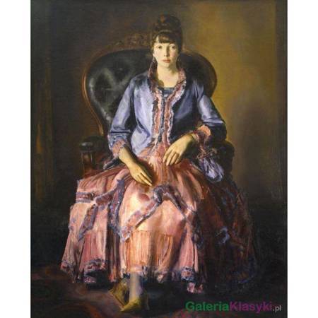 "Emma w fioletowej sukience" - George Bellows