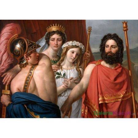 "Gniew Achillesa" - Jacques-Louis David
