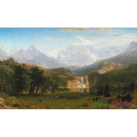 Góry Skaliste - Albert Bierstadt