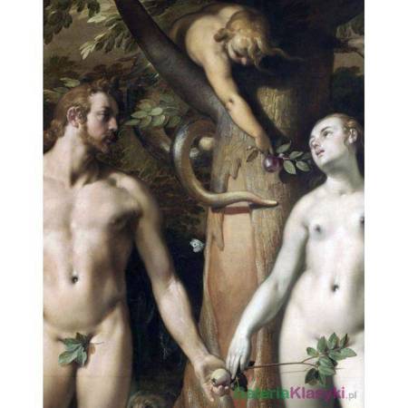 "Grzech pierworodny" - Cornelis van Harlem