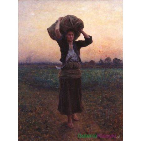 Gwiazda pasterza - Jules Breton