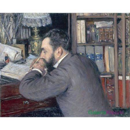 "Henri Cordier" - Gustave Caillebotte