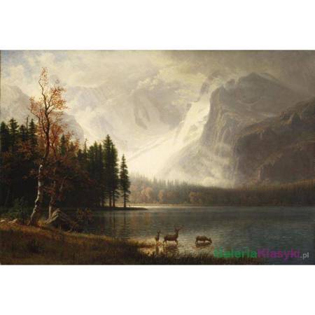 Jezioro White w Kolorado - Albert Bierstadt