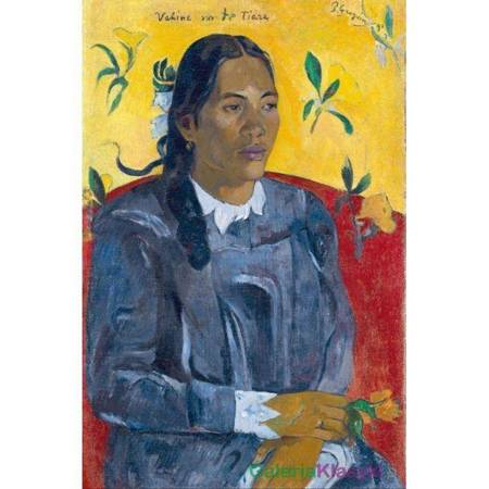 "Kobieta z kwiatem" - Paul Gauguin