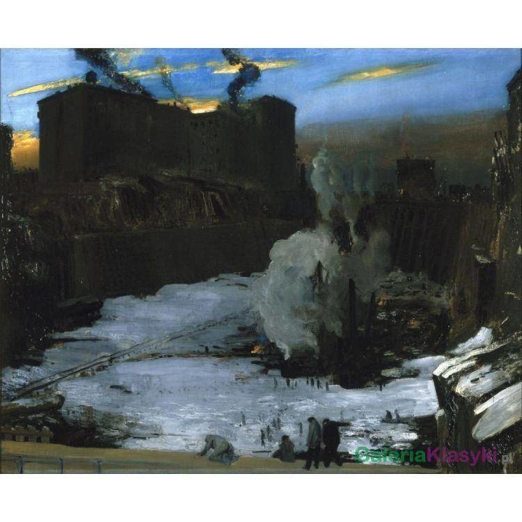 Kopalnia w Pensylwanii - George Bellows