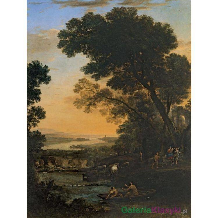 "Krajobraz z ucieczką do Egiptu" - Claude Lorrain