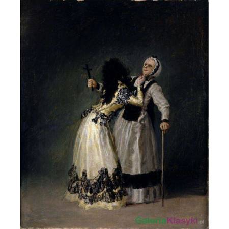 "Księżna Alba i Beata" - Francisco Goya