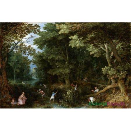 Latona i Chłopi Licyjscy - Jan Brueghel Starszy