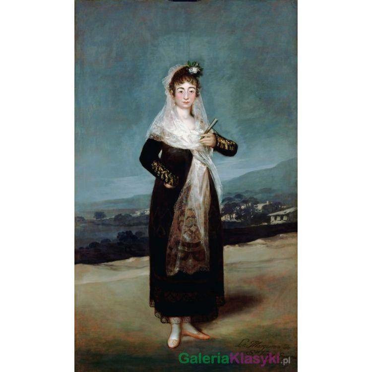 "Markiza de Santiago" - Francisco Goya