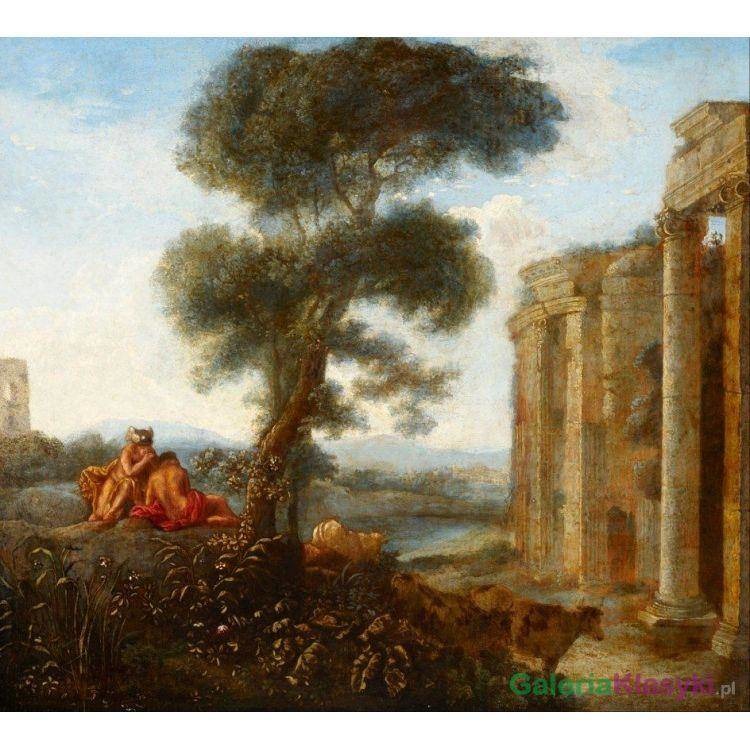 Merkury i Argus - Claude Lorain