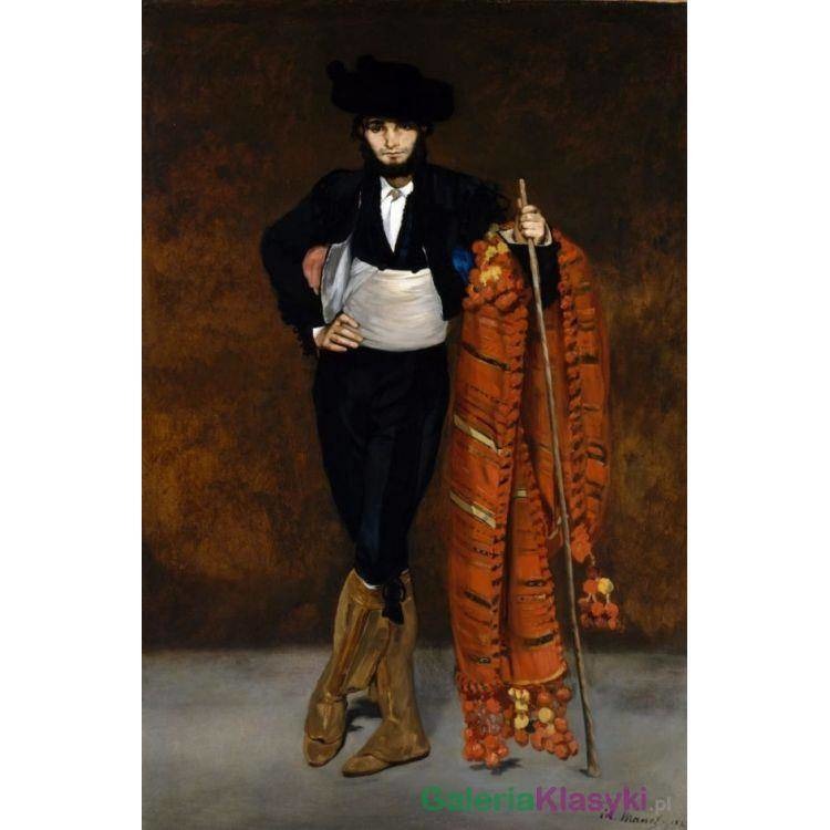 "Mężczyzna w kostiumie" - Edouard Manet
