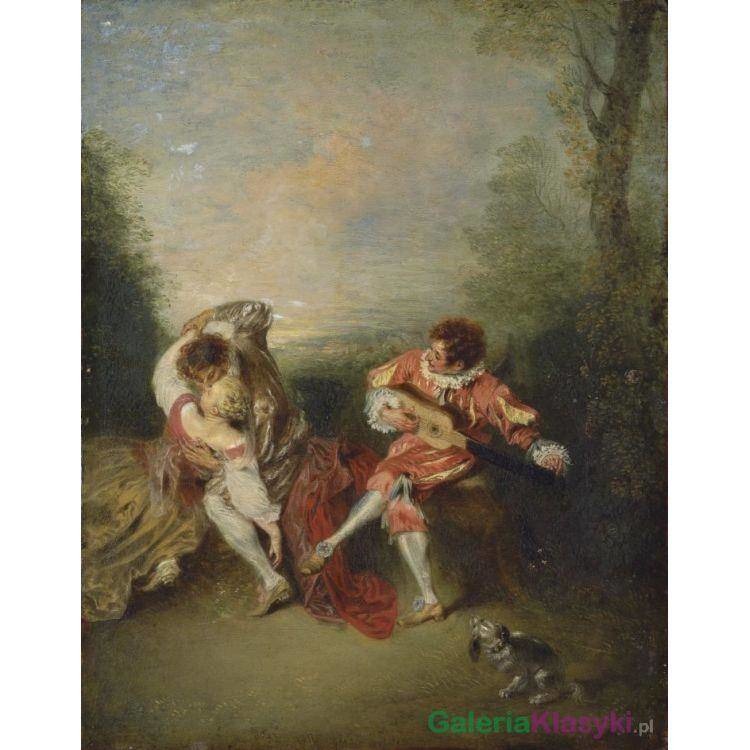 Niespodzianka - Antoine Watteau