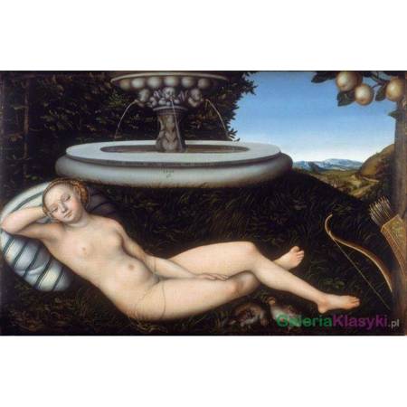 "Nimfa przy fontannie" - Lucas Cranach Starszy