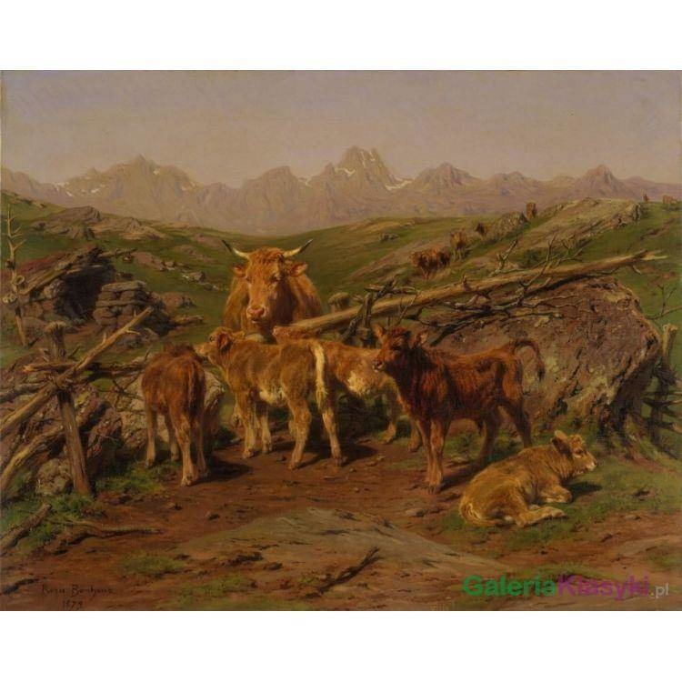 Oddzielenie cieląt - Rosa Bonheur