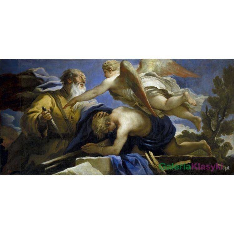 "Ofiarowanie Izaaka" - Luca Giordano