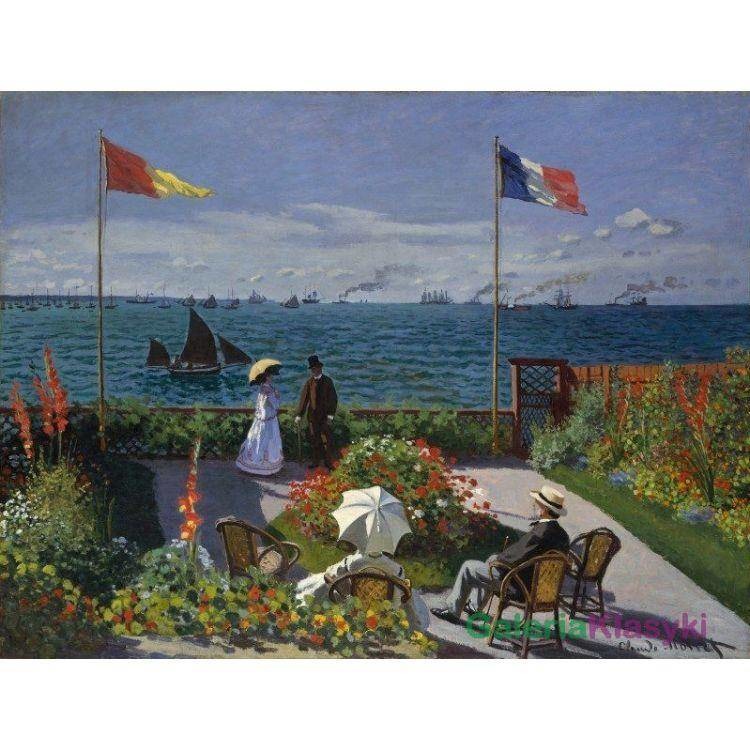 Ogród w Sainte-Adresse - Claude Monet