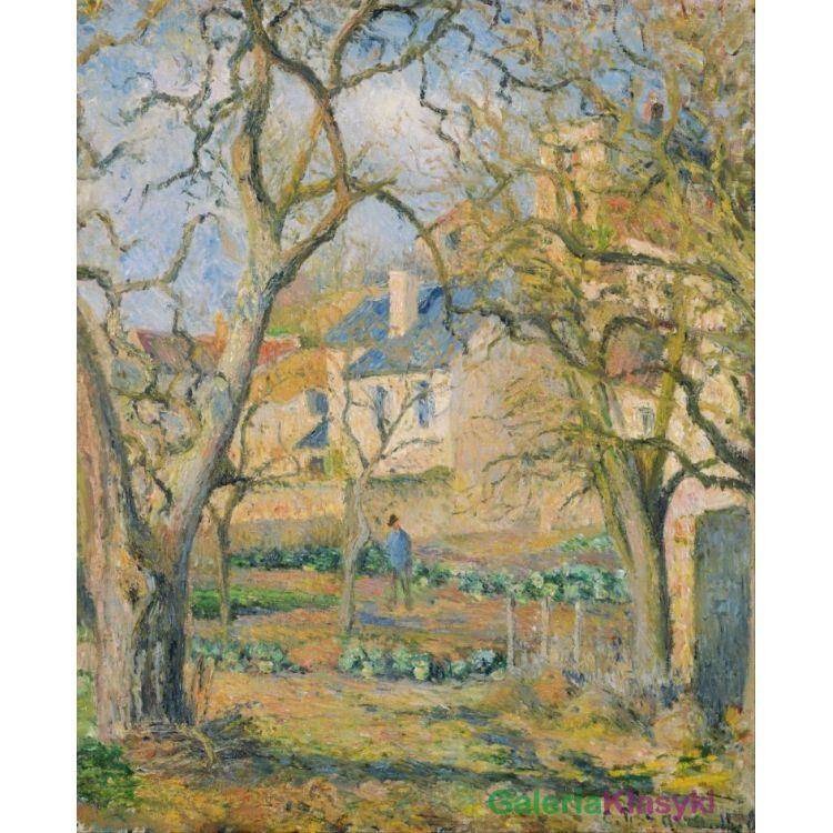 Ogród warzywny - Camille Pissarro