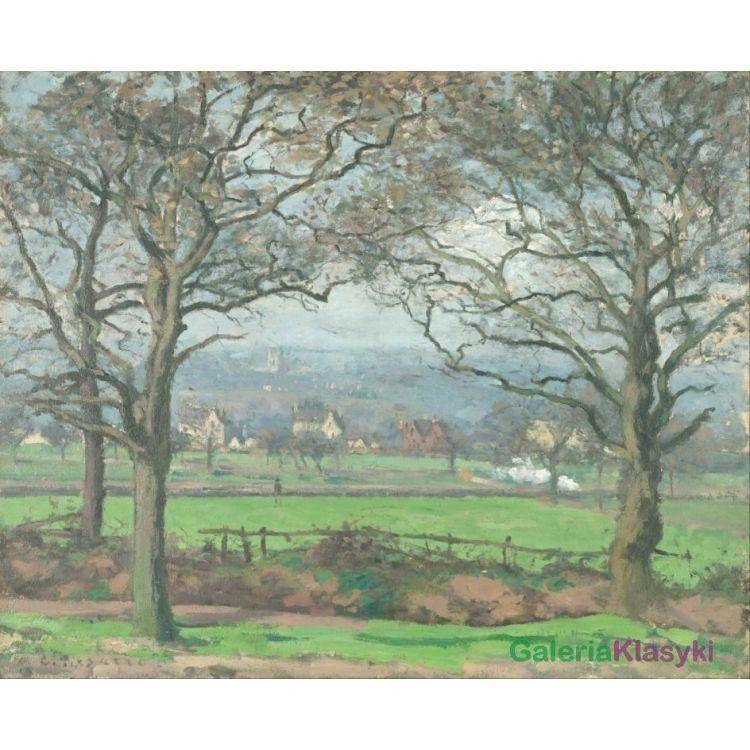 Okolice Sydenham Hill - Camille Pissarro