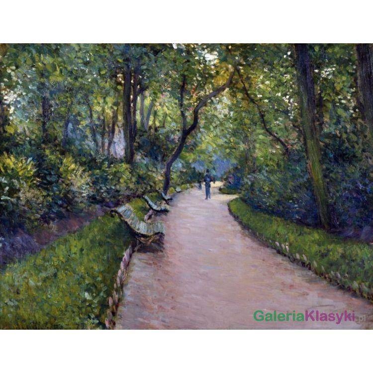 "Park w Monceau" - Gustave Caillebotte