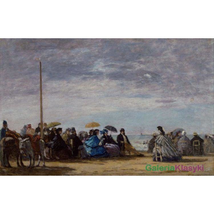 Plaża - Eugene Boudin