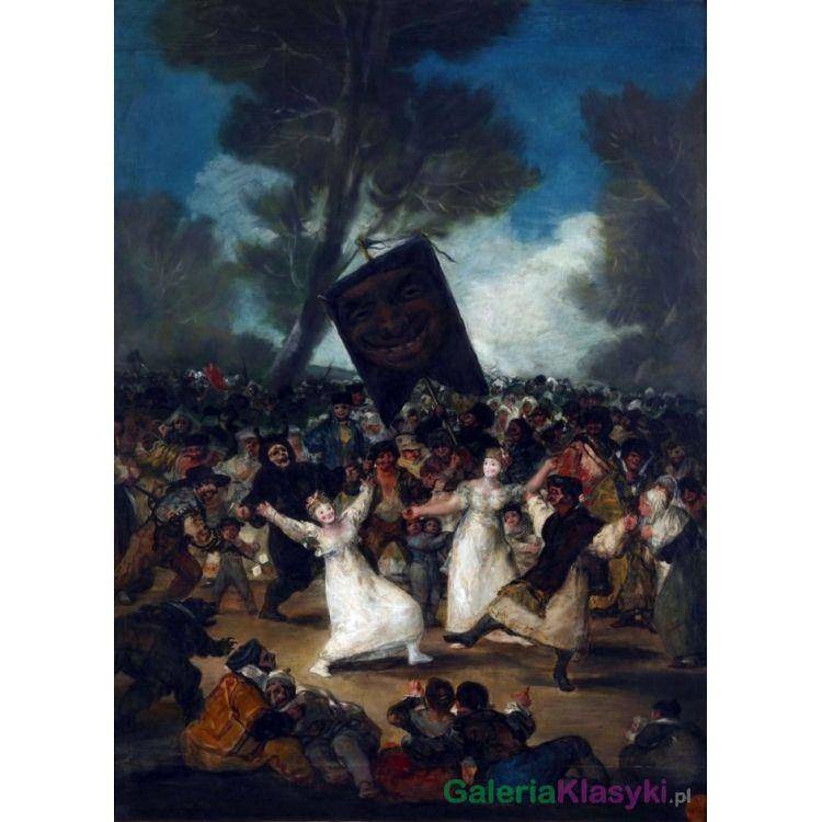 "Pogrzeb na Sardynii" - Francisco Goya