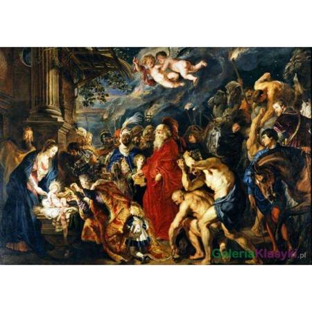 Pokłon trzech króli - Peter Paul Rubens