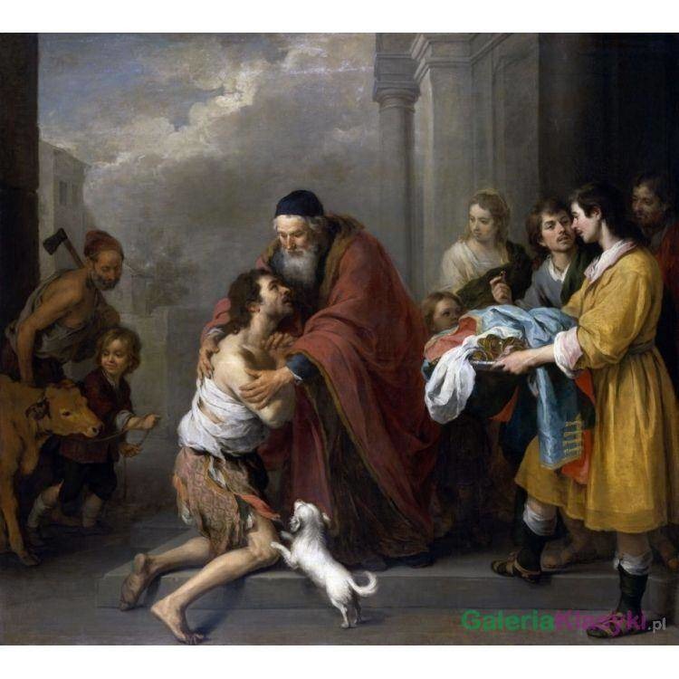 "Powrót syna marnotrawnego" - Bartolomé Esteban Murillo