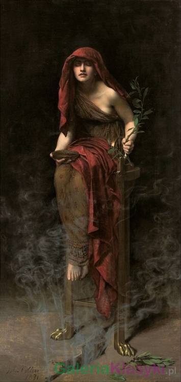 Priestess of Delphi - John Maler Collier