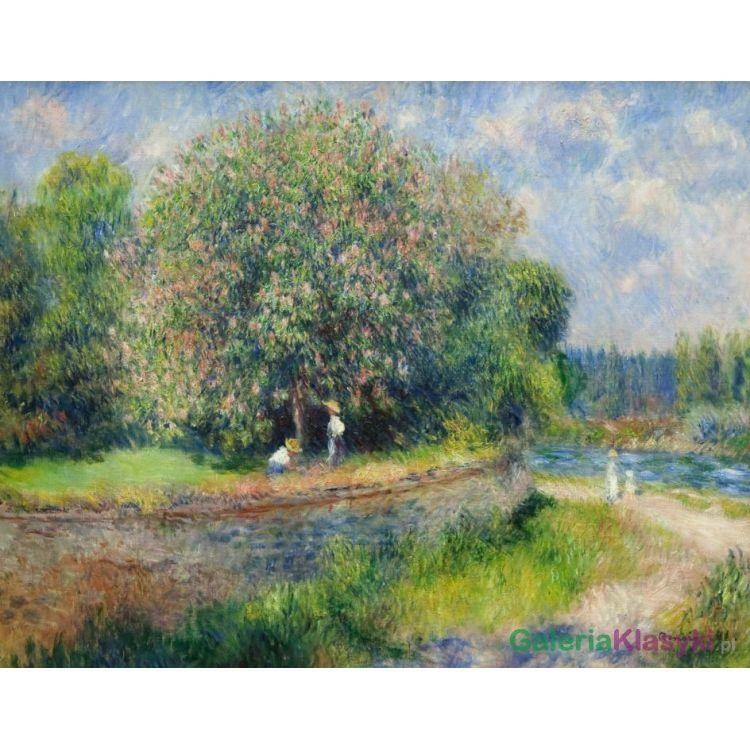 Reprodukcja obrazu: Kasztanowiec - Auguste Renoir