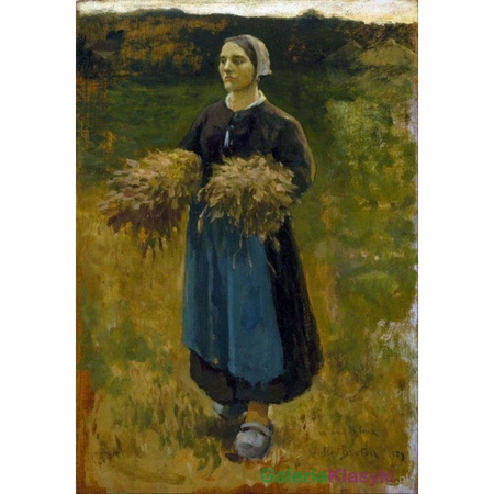 Reprodukcja obrazu - Kłosarka - Jules Breton