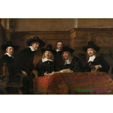 Reprodukcja obrazu: Syndycy cechu sukienników - Rembrandt