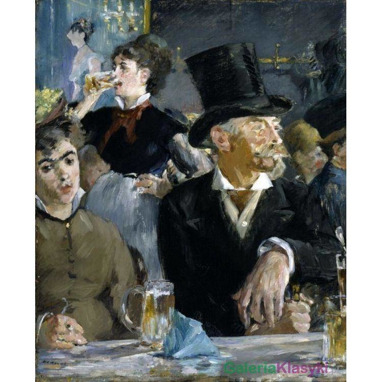 Reprodukcja obrazu: W kawiarni - Edouard Manet