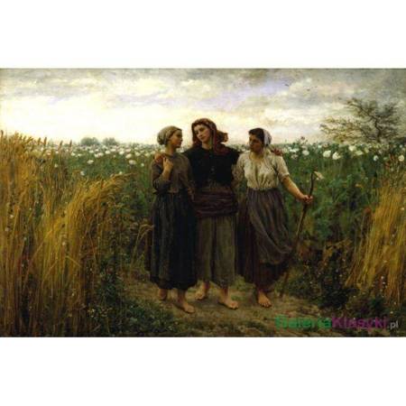 Reprodukcja obrazu: Wracając z pola - Jules Breton