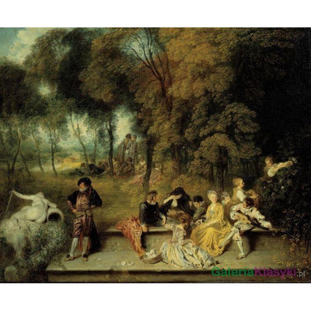 Rozkosze miłości - Antoine Watteau