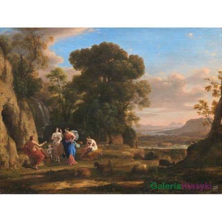 "Sąd Parysa. Jabłko niezgody" - Claude Lorrain