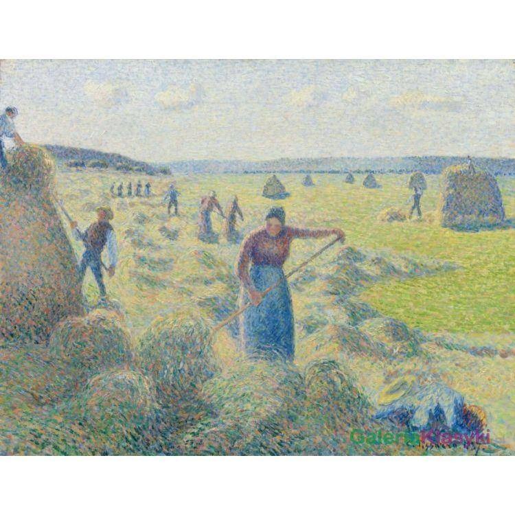 "Sianokosy" - Camille Pissarro