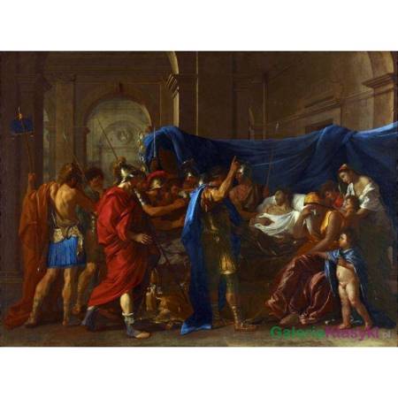 "Śmierć Germanika" - Nicolas Poussin