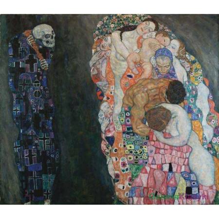 "Śmierć i życie" - Gustav Klimt