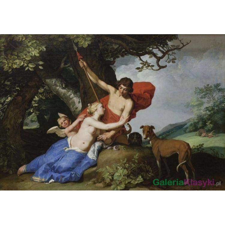 Venus i Adonis - Abraham Bloemaert