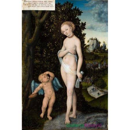 "Wenus i Amor kradnący miód" - Lucas Cranach Straszy