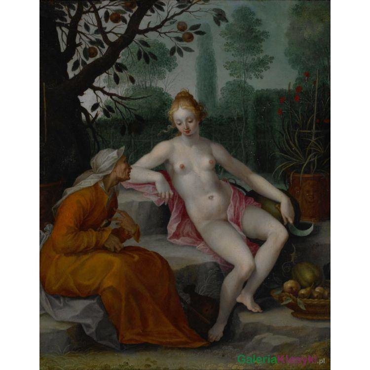 Wertumnus and Pomona - Abraham Bloemaert