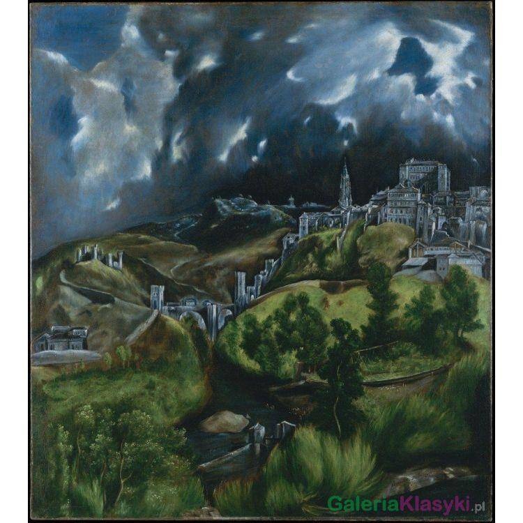 Widok na Toledo - El Greco