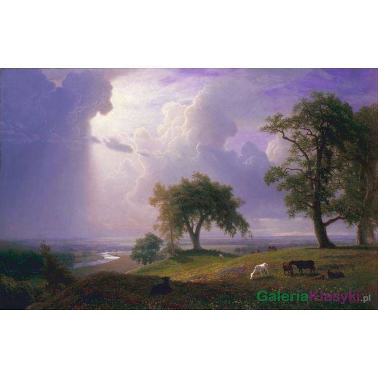 Wiosna w Kaliforni - Albert Bierstadt